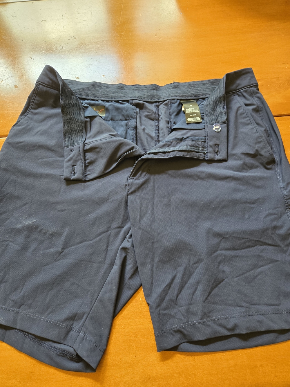 Greg Norman Collection Navy Athletic Stretch Shorts